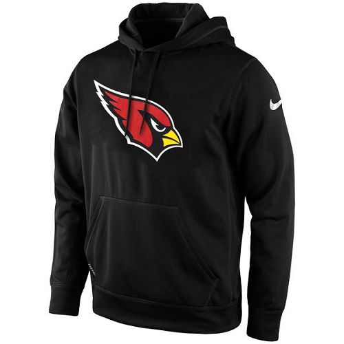 Men's Arizona Cardinals Nike Black KO Logo Essential Hoodie